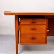 Danish mid-century desk model 207 in teak by Arne Vodder for Sibast, 1960s.