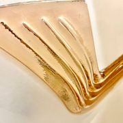 La murina paire d applique verre Murano ,Italie 1980