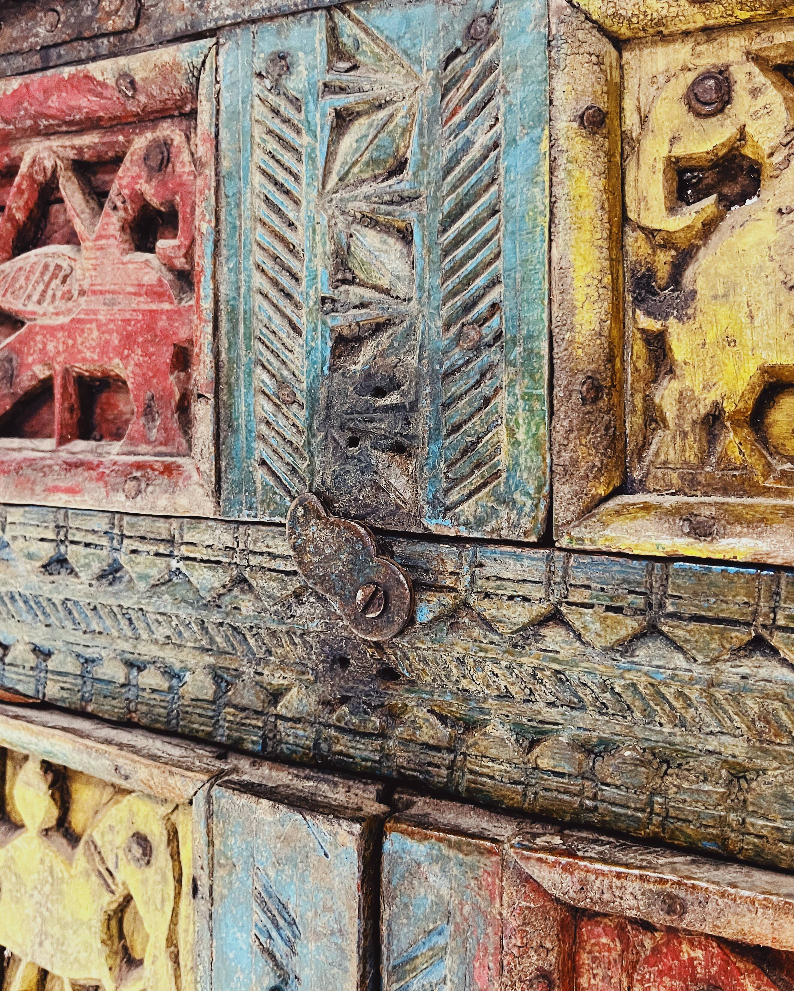 Antique Bridal Chest from India