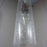 Suspension en verre Kaiser Leuchten, années 1960