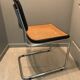 Chaise B32 par Marcel Breuer noire chromée
