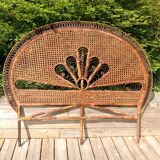 Headboard rattan 2 people