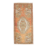 Tapis petit fait main. Tapis de porte vintage. Housse de siège en laine turque. Tapis d'entrée. Tapis de cuisine.