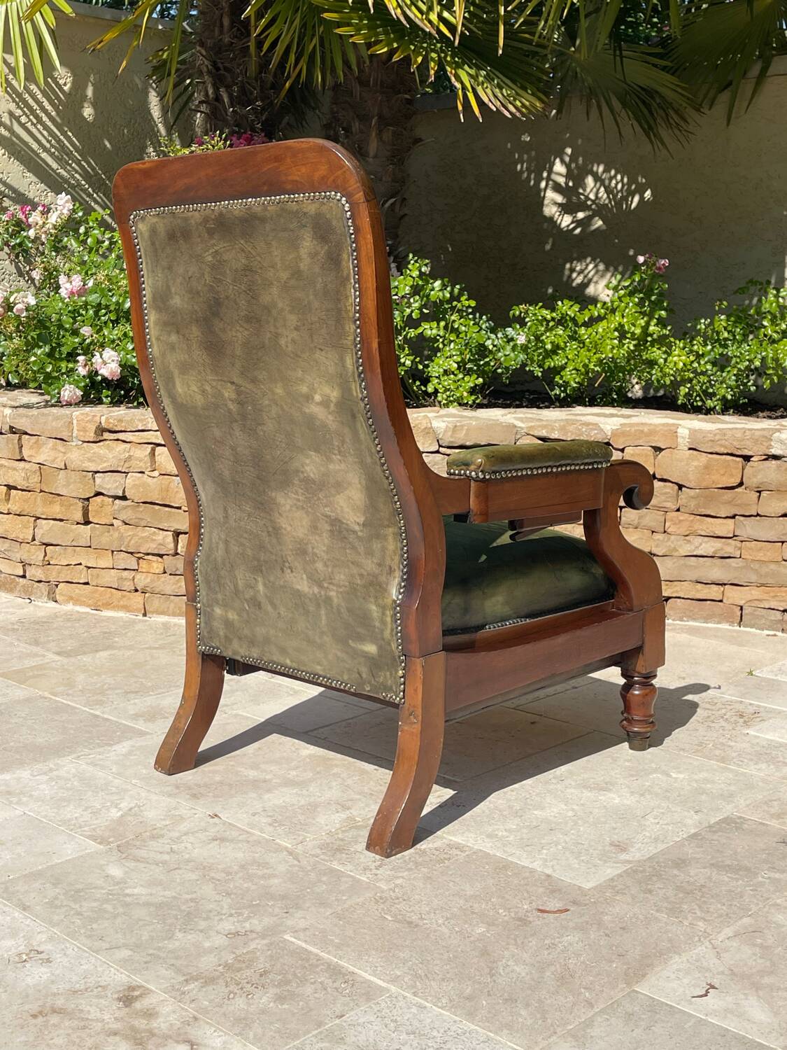 Chesterfield Mahogany Armchair