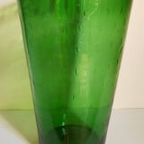Vase en verre soufflé d'Empoli 35 cm