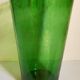 Vase en verre soufflé d'Empoli 35 cm