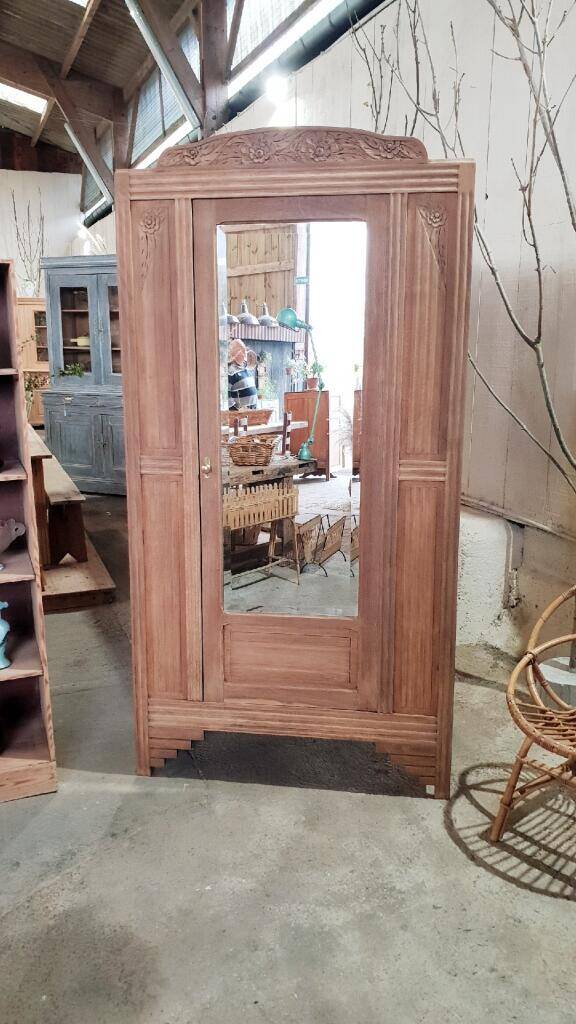 Old art-deco wardrobe