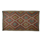 Anatolian handmade kilim rug 360 cm x 194 cm