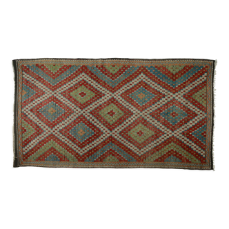 Anatolian handmade kilim rug 360 cm x 194 cm