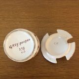 Old earthenware mustard maker grey poupon dijon