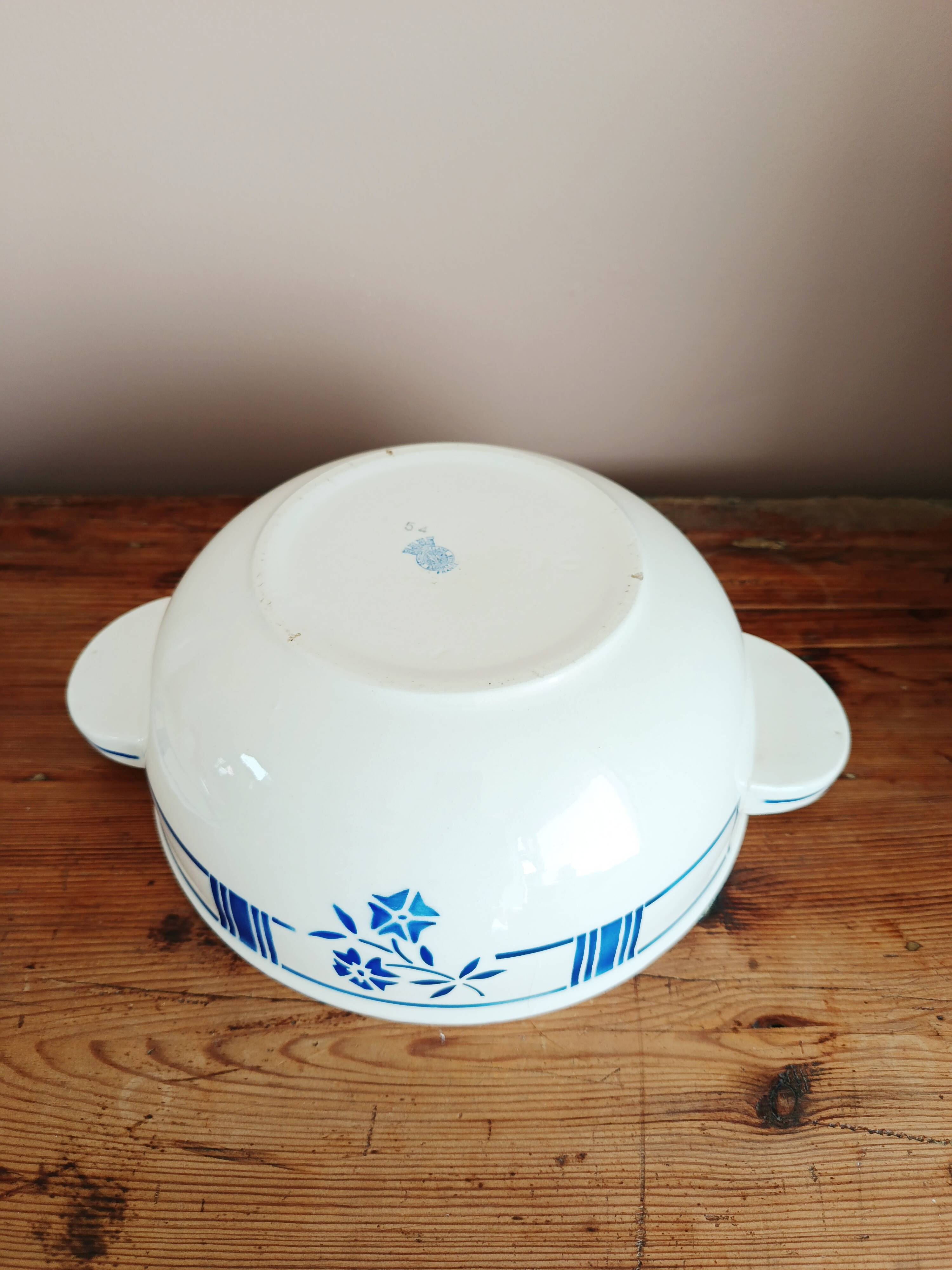 Badonviller earthenware soup tureen