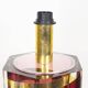Large Italian lucite table lamp by Romeo Rega