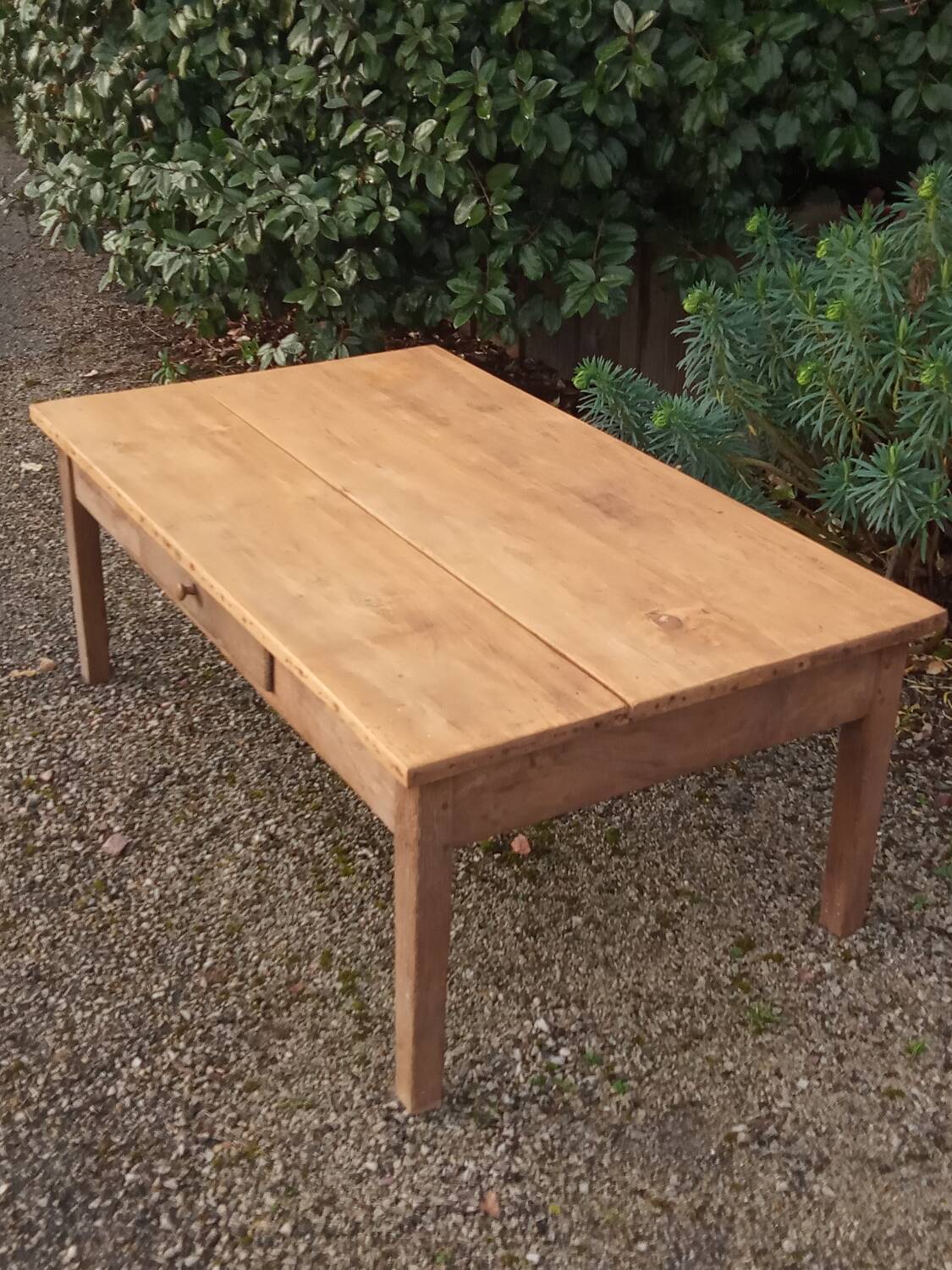 Old farmhouse coffee table