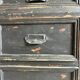 Antique desk, washbasin unit