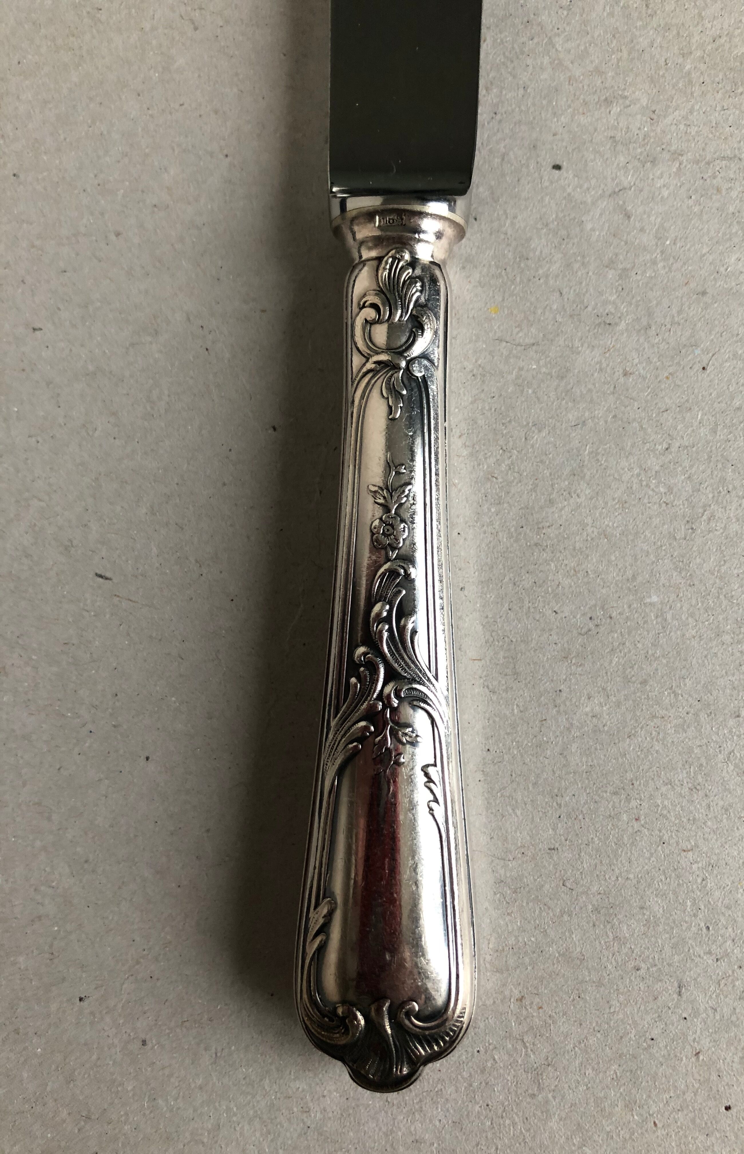 ERCUIS silver metal housewife