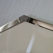 Grand miroir biseauté octogonal