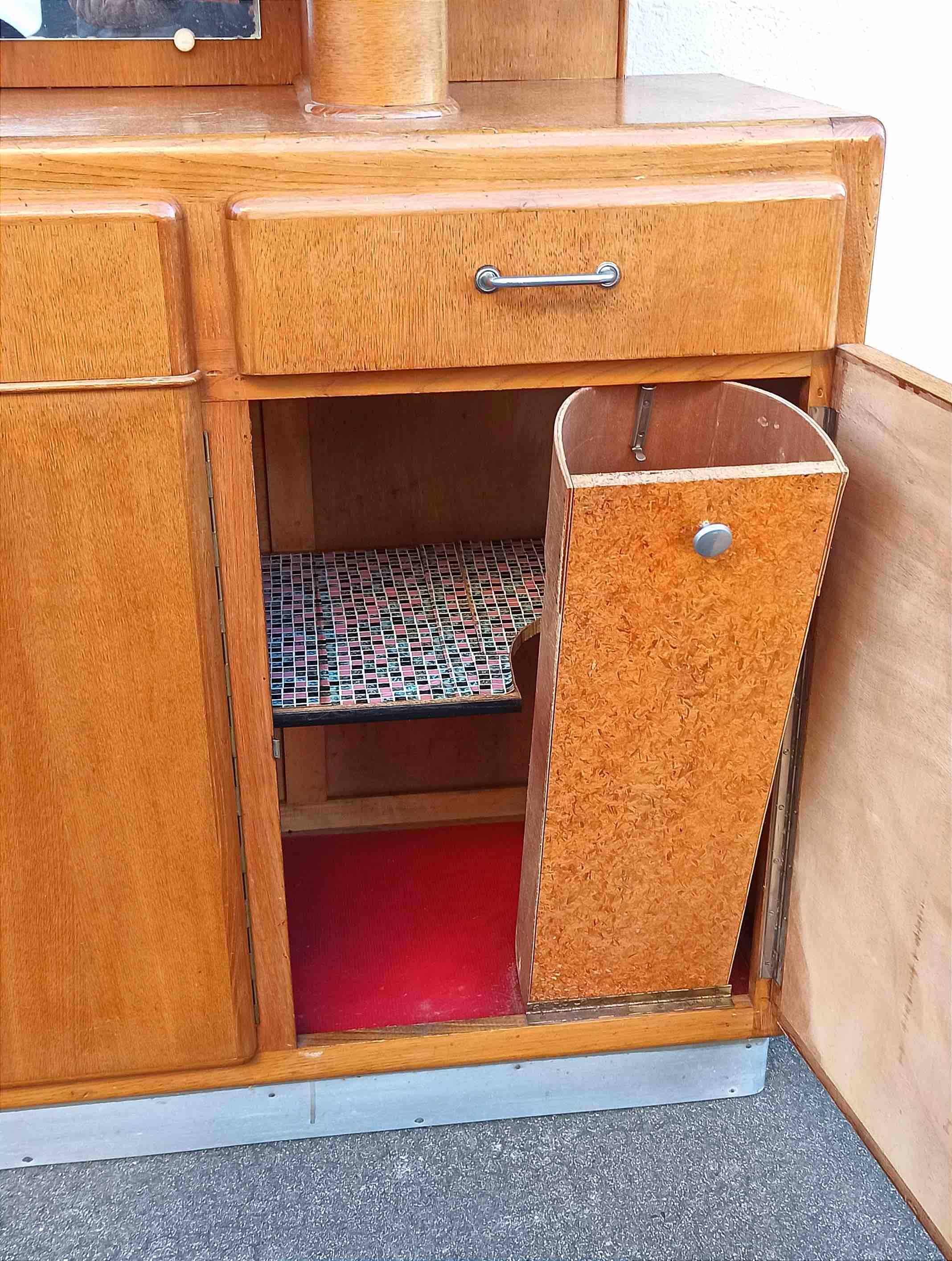 Mado Sideboard 50s Width 158 cm Height 180 cm
