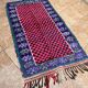 Vintage Moroccan Bouchaouit Rug: Berber Art Deco Rug, Handmade