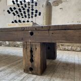 Workbench bench coffee table solid oak XXL