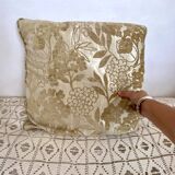 Large velvet cushion