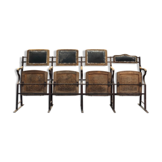 Old cinema seats, early 20th century