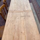 Farm table feet turned