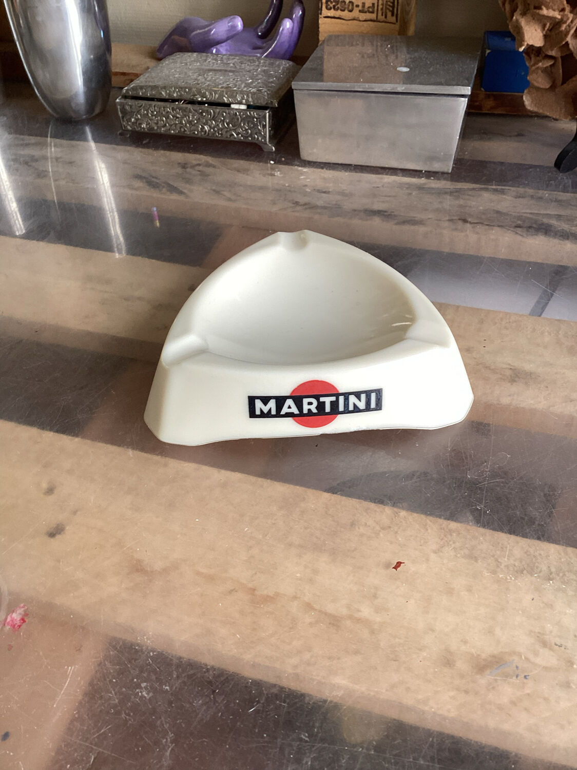 Vintage Martini ashtray