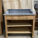 Table de toilette plateau marbre