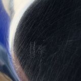 German salt and pepper shaker WMF in metal and glass, 1970