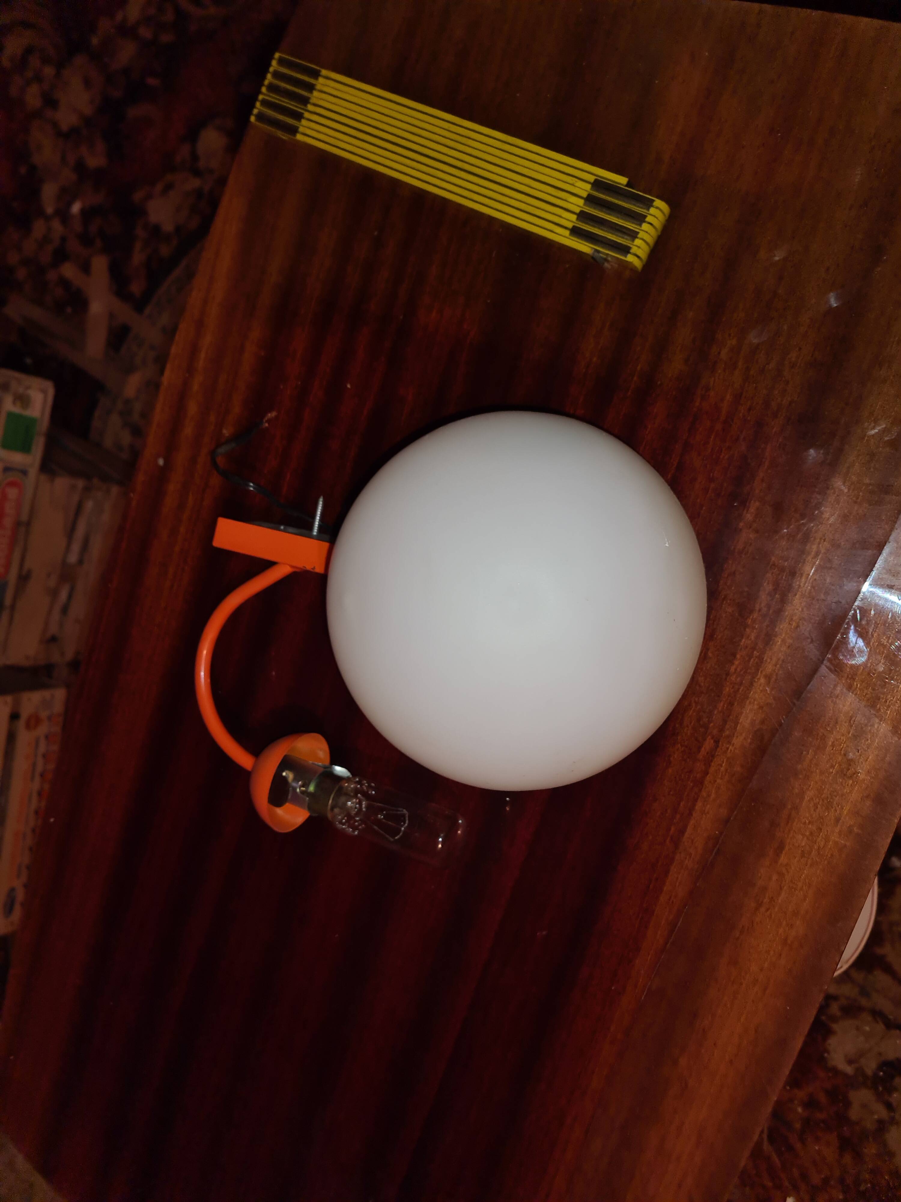 vintage wall ball light