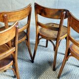 4 Horgen-Glarus bistro chairs 30s