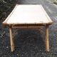Table basse rotin