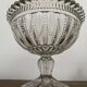 Bonbonniere, drageoire, sugar bowl in vintage molded and cut crystal