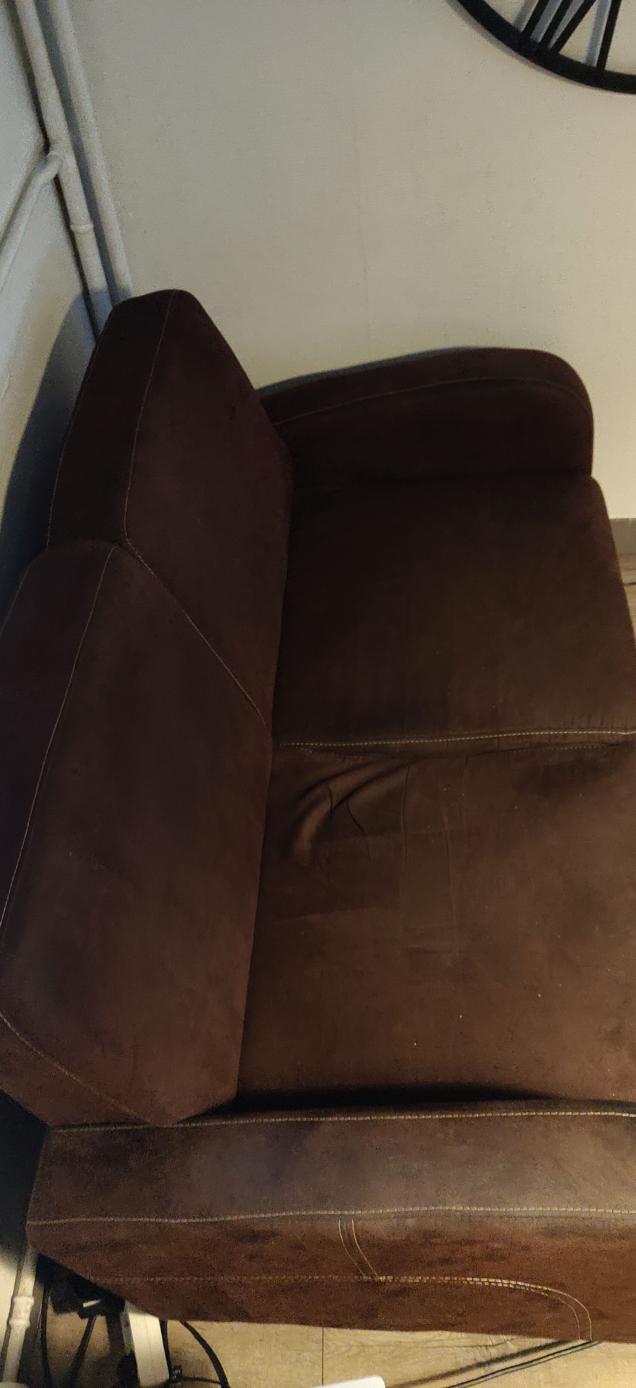 2-Seater sofa vettice effect