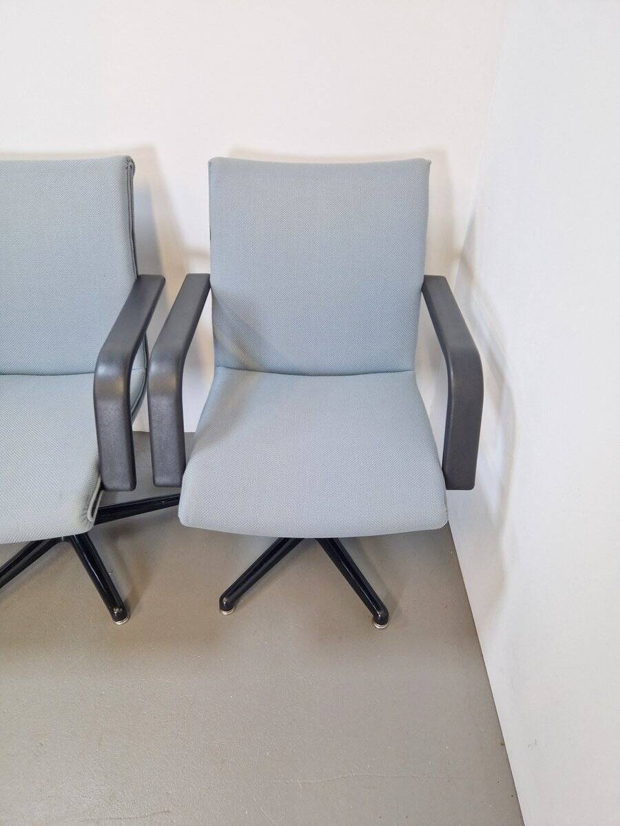 Vintage Michigan Office Chairs by Geoffrey Harcourt for Artifort, 1980s, Set of 6