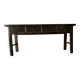 South Asian console in lacquered wood