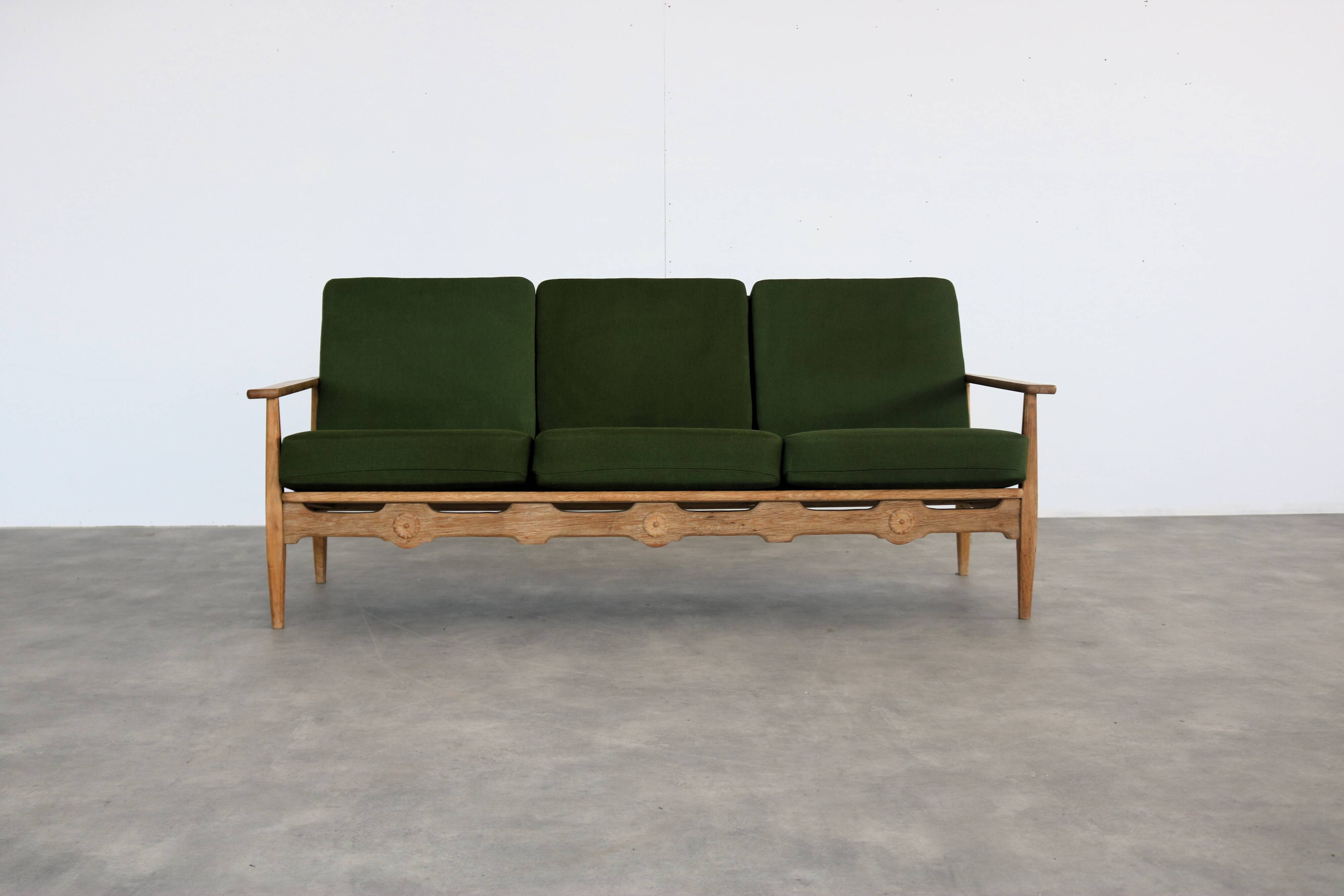 brutalist sofa | couch | 1960s | oak | Danish