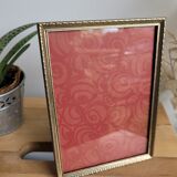 Gilded metal frame to install