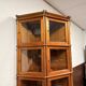 Original Globe Wernicke English Bookcase Half Round
