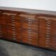 Vintage dutch mahogany jewelers / watchmakers cabinet, circa 1930