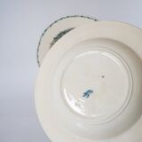 Set of 3 mismatched Iron Earth soup plates L&G Buffon model 19th century