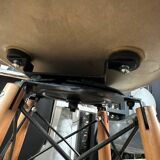 Pair of Eames fiber high stools for Modernica US