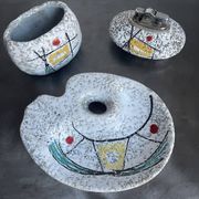Ensemble fumeur Vallauris années 50/60