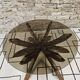 Table basse brutalist vintage 1970"