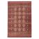 Tapis style oriental rouge antique en laine