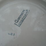 Deux  brocs à eau  faïence " Carmen" Longchamps