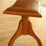 Mid Century piano stool from the 70s - Vintage