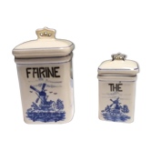 2 old spice pots
