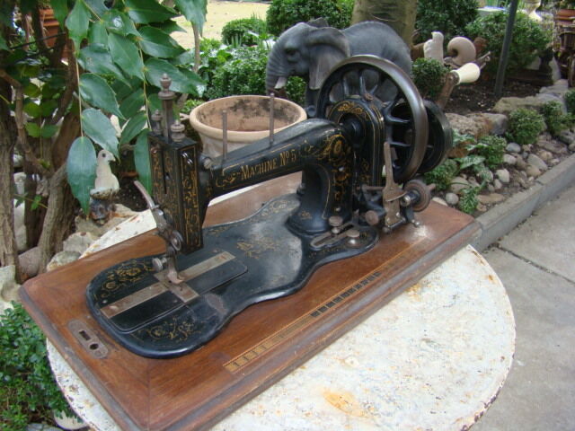Old sewing machine