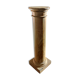 Terracotta column and decorative plaster